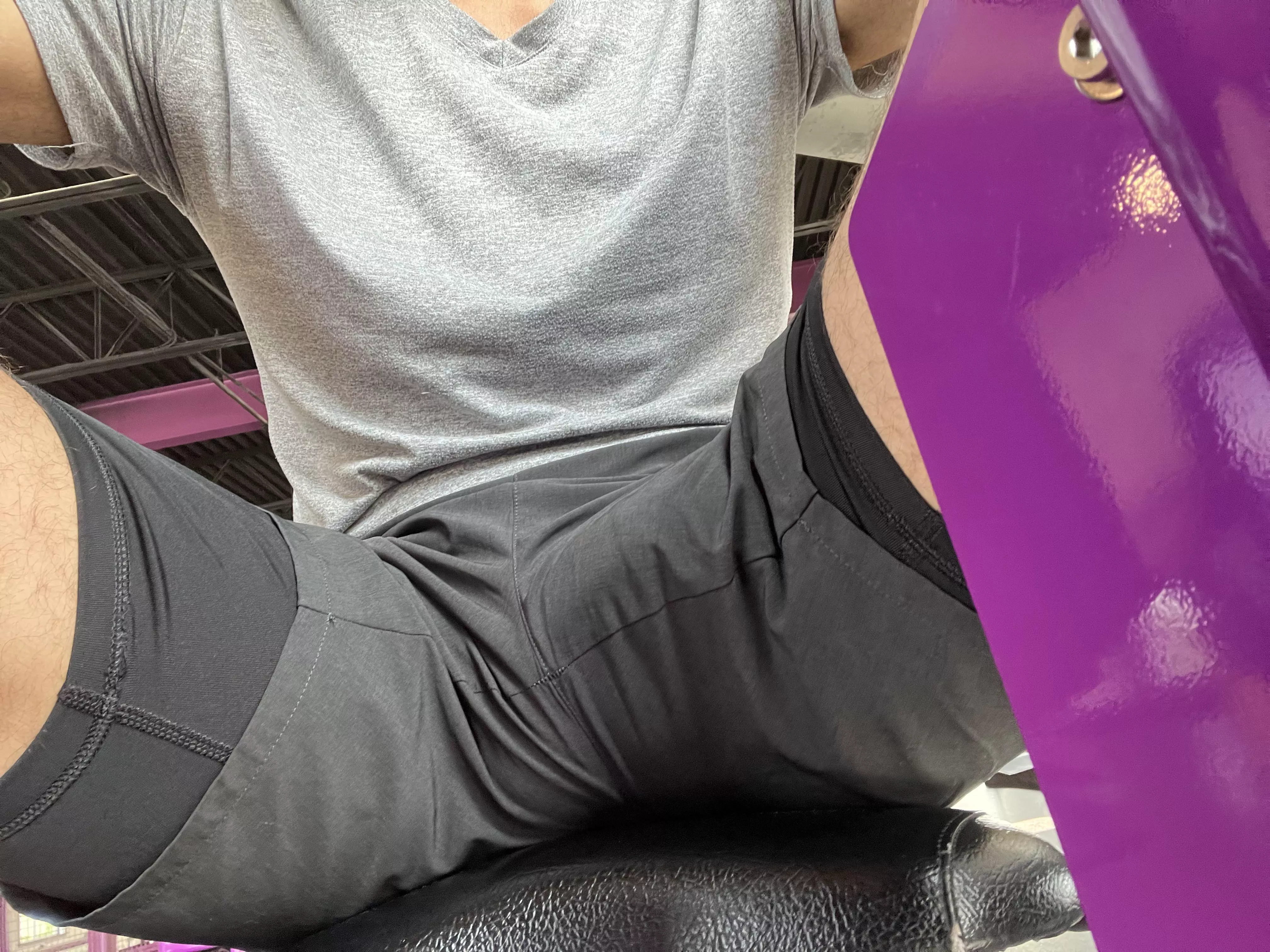 Workout boner