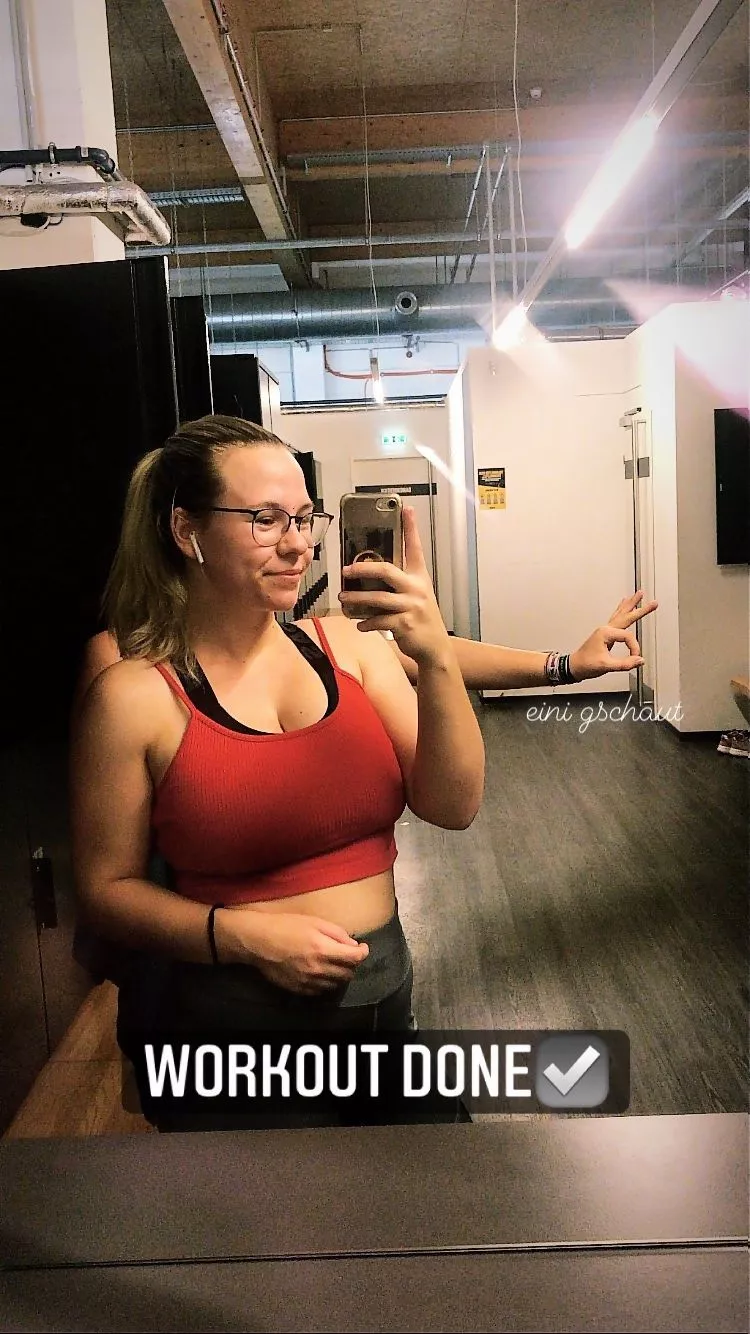 Workout done