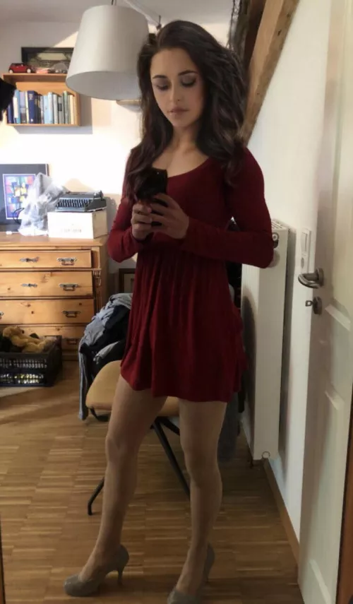 Would u pick me up in that dress?🤭👗