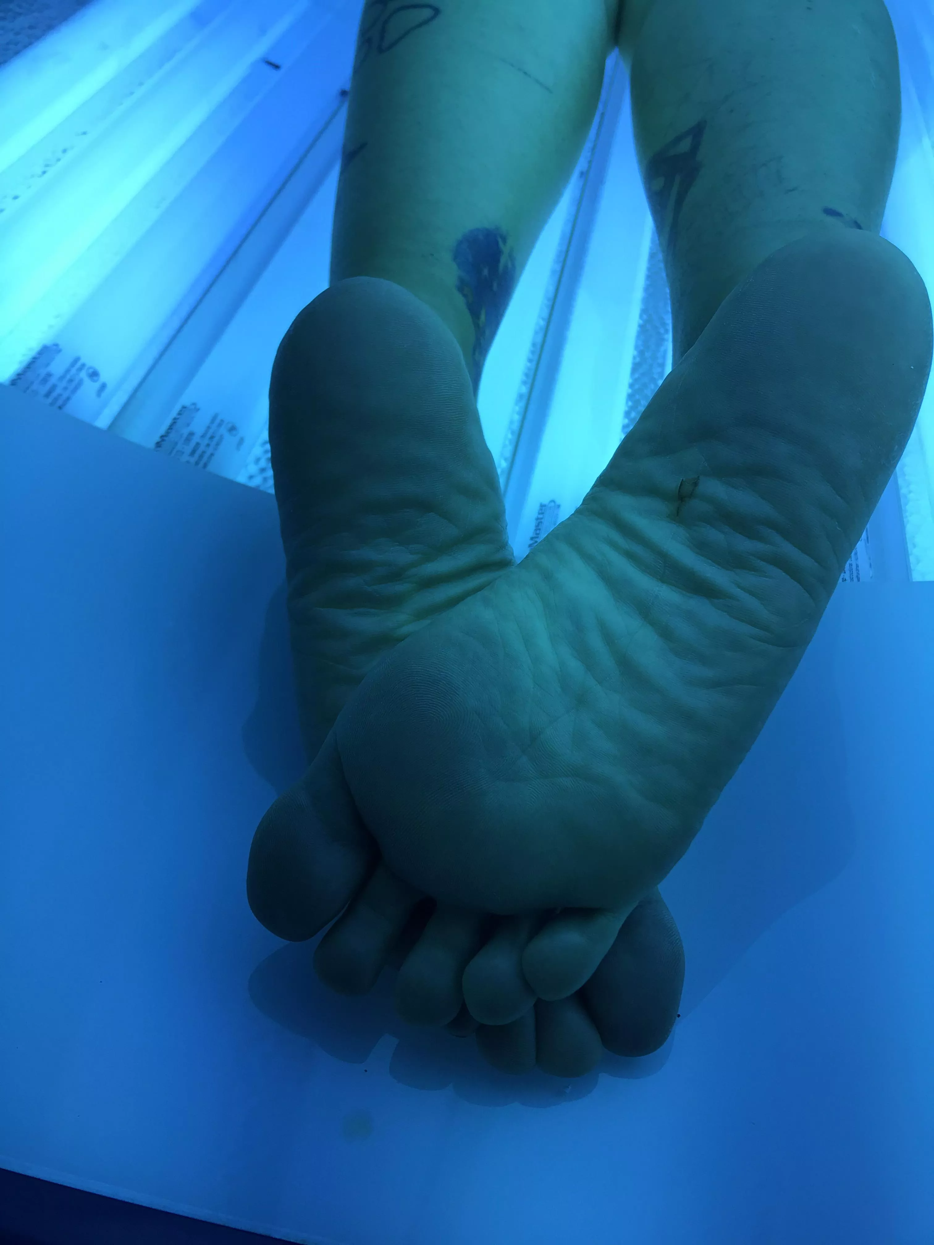 Would you cum all over my soles?