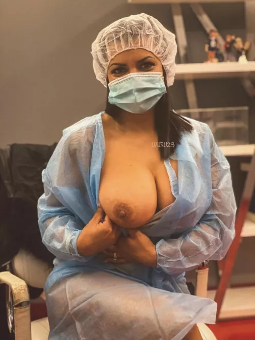 Would you fuck a busty👩🏽‍⚕️ ? (OC) f41