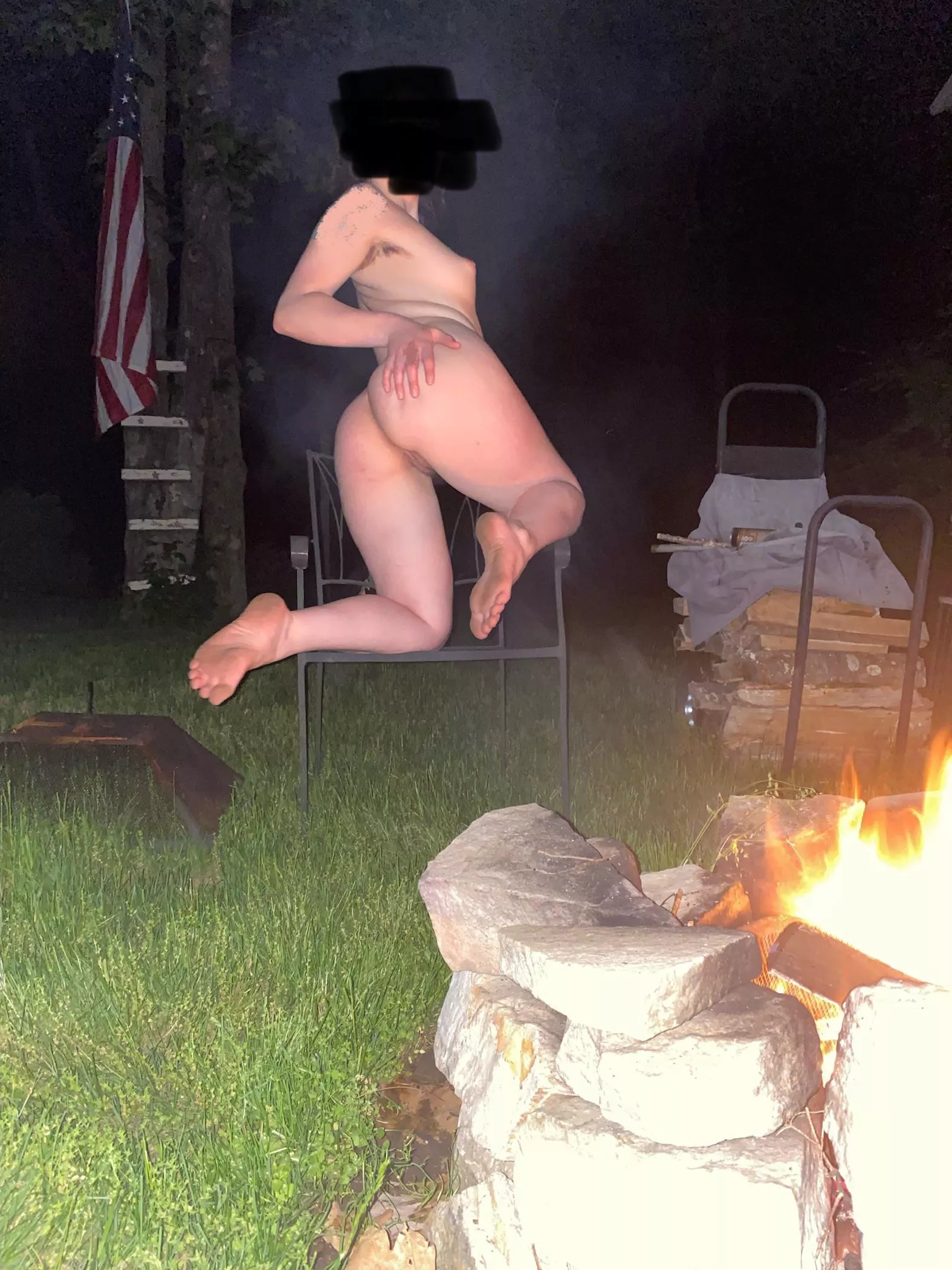 Would you fuck me by the fire? Sorry my soles are dirty daddy 😔