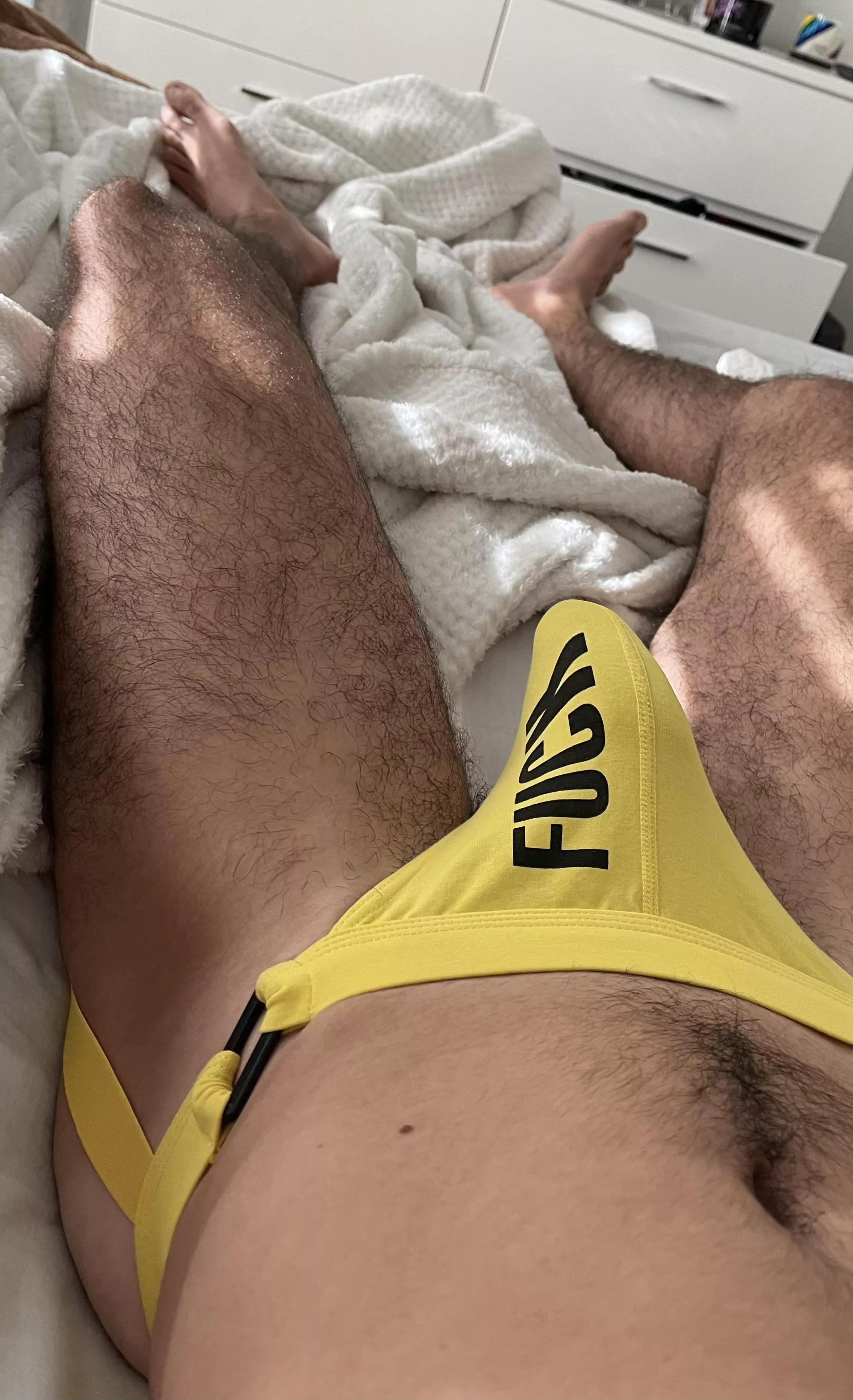 Would you grab my bulge bro? 😉