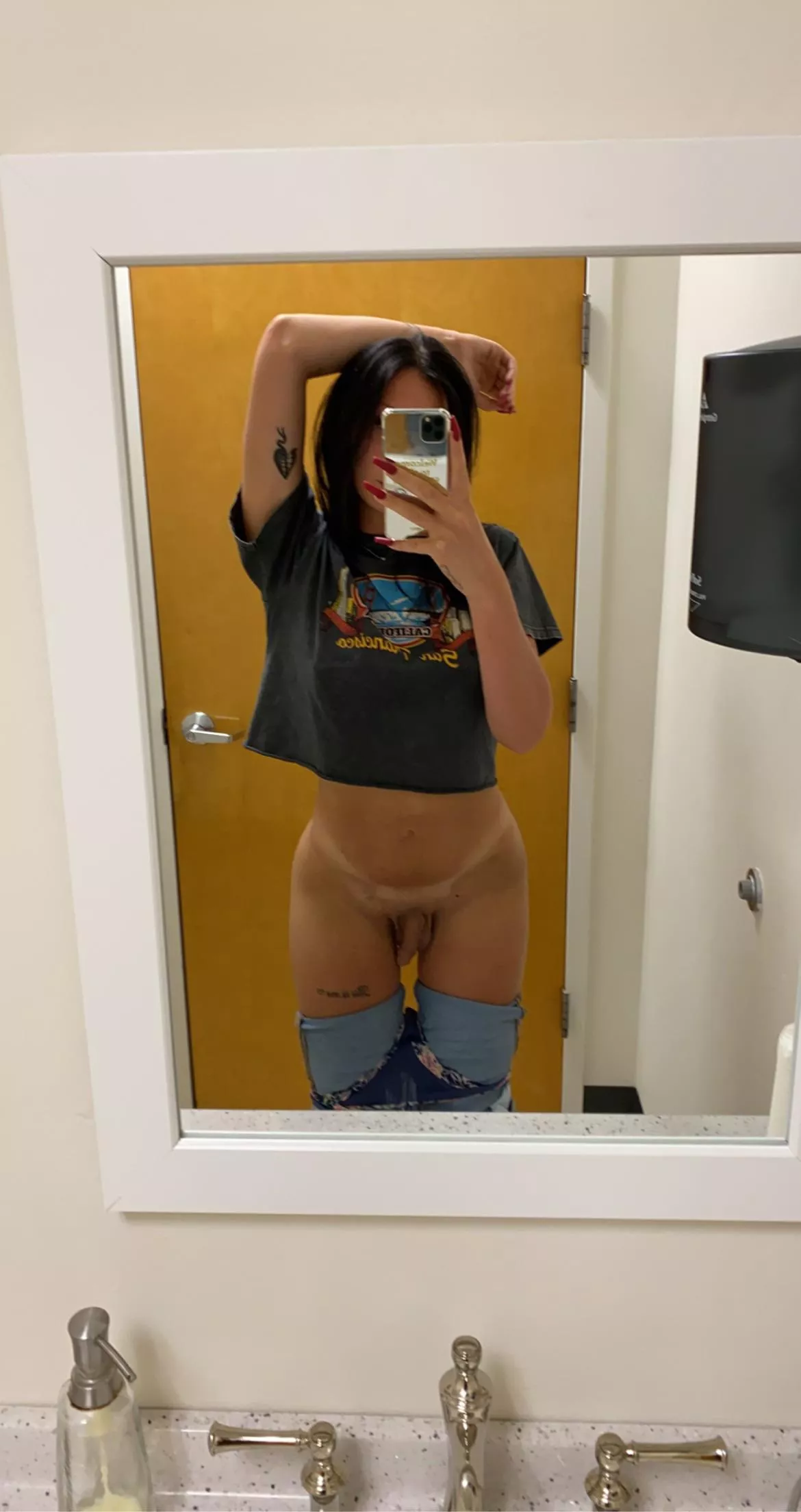 Would you join me on a public bathroom for an afternoon delight?
