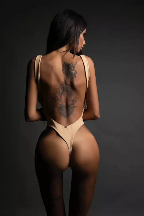 Would you pull my panties to the side and thrust it in?