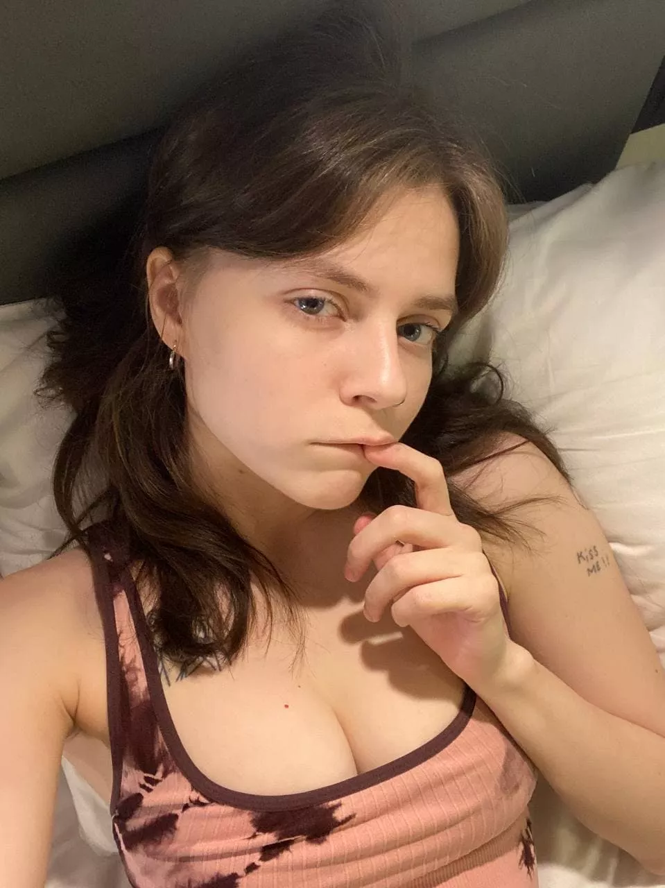 Would you want to rest on my soft breasts?😇