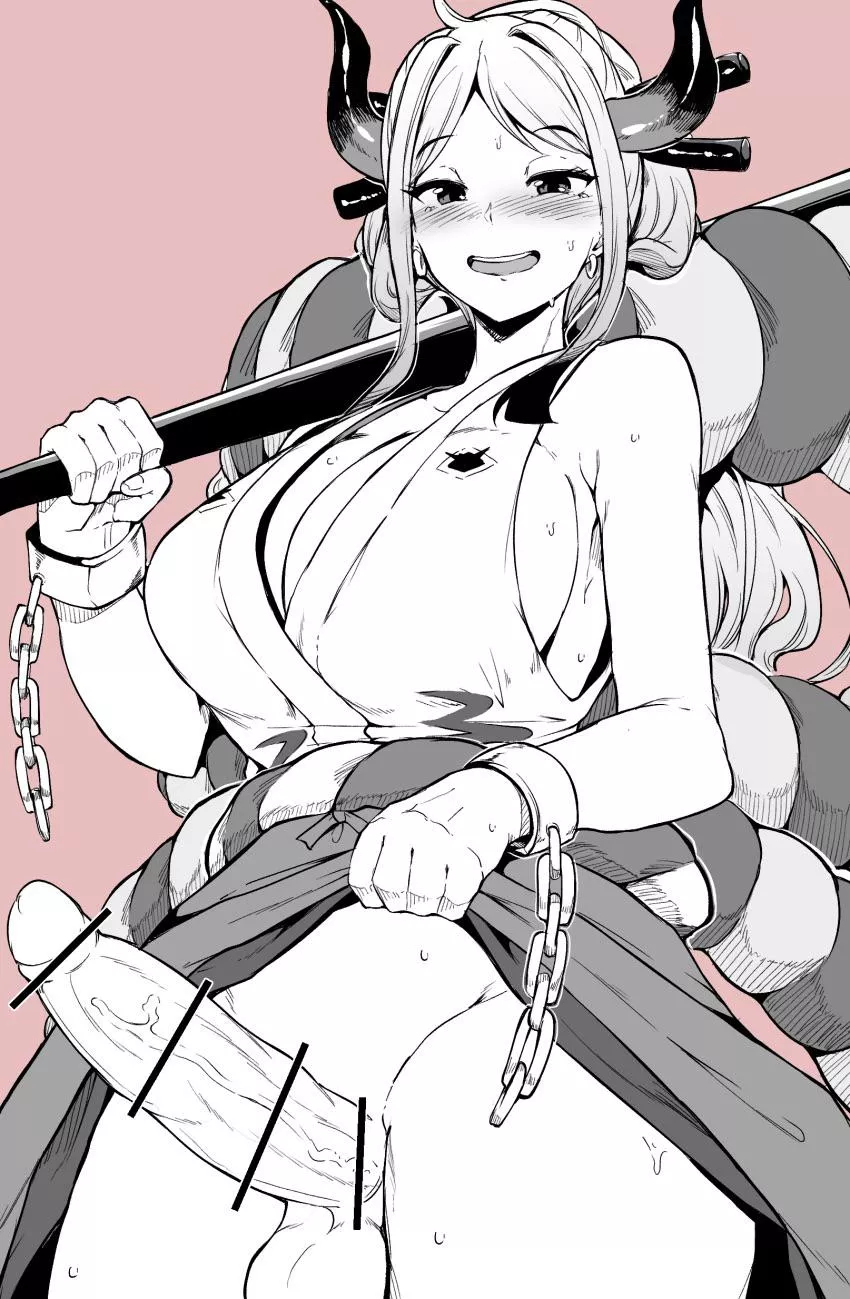 Yamato's big cock