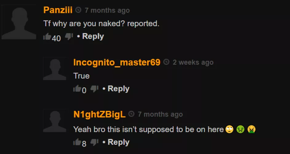 Yeah why are they naked