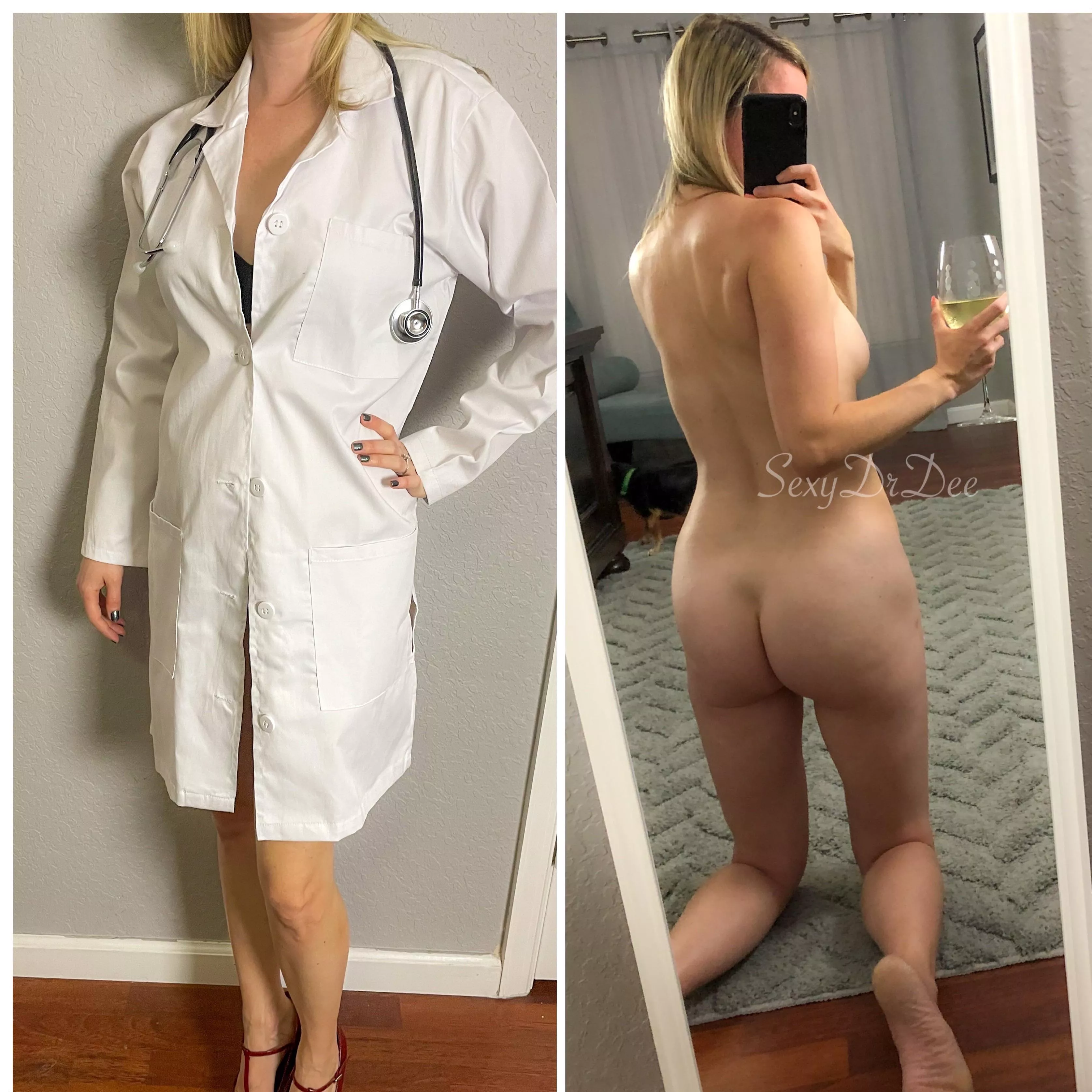 Yes, I’m really a doctor. I’m also horny AF