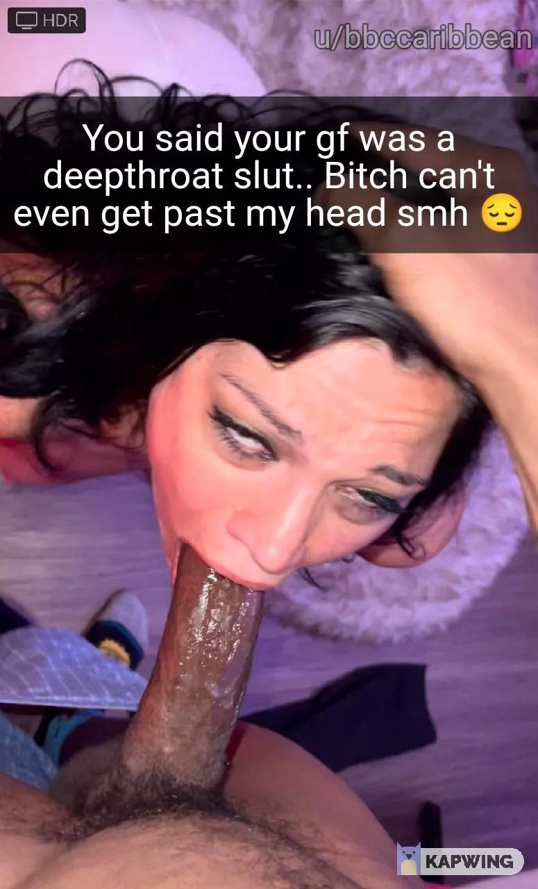 You had advertised to the bull about your gf's deepthroating skills.. But she had only deepthroated you.. So she was unprepared for his BBC and it proved too much for her You had advertised to the bull about your gf's deepthroating skills.. But she had only deepthroated you.. So she was unprepared for his BBC and it proved too much for her