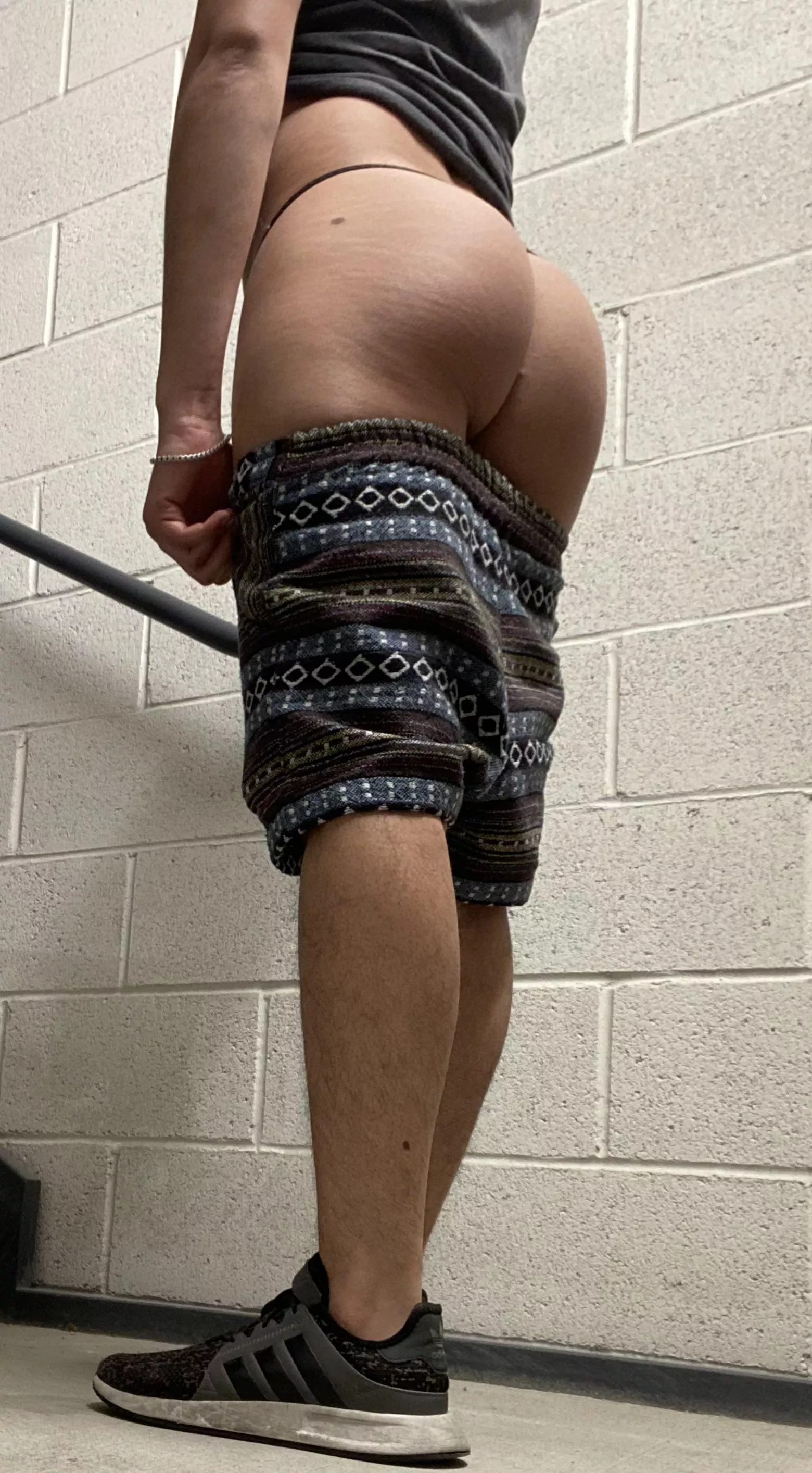 You saw this going up the stairs. Would you stop? 🤔