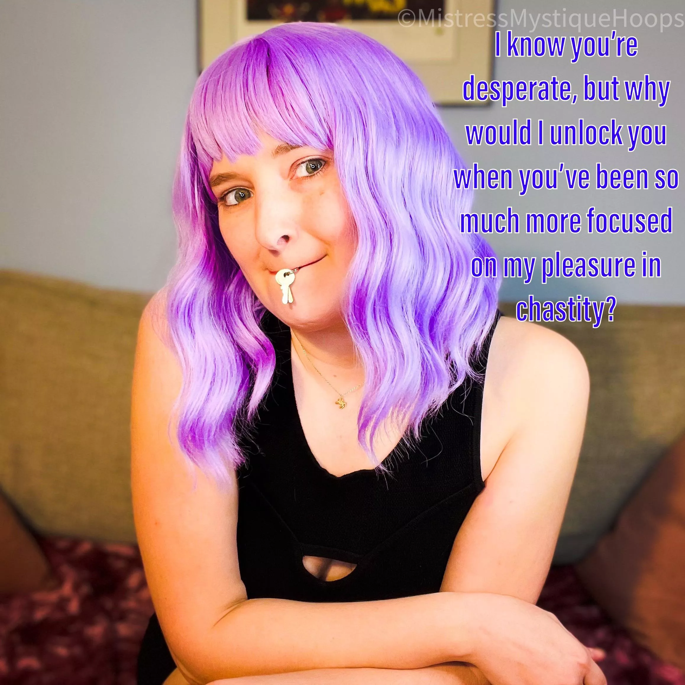 Your orgasms are uneccesary [domme] 💜😈💜
