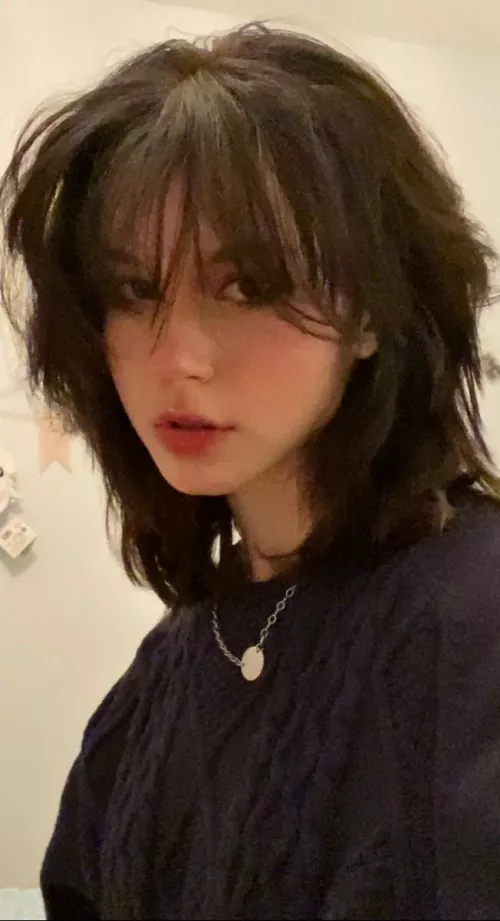 You're cute. but I'm cuter 🥺