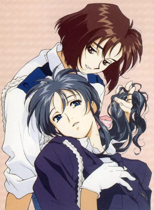 [You're Under Arrest] Official artwork. No, they aren't actually a couple in the show.