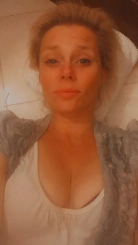 1st day move, new apt, no furniture, whooped laying in the bathroom floor.