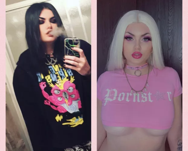 2018 v 2021 💖 what do you think?