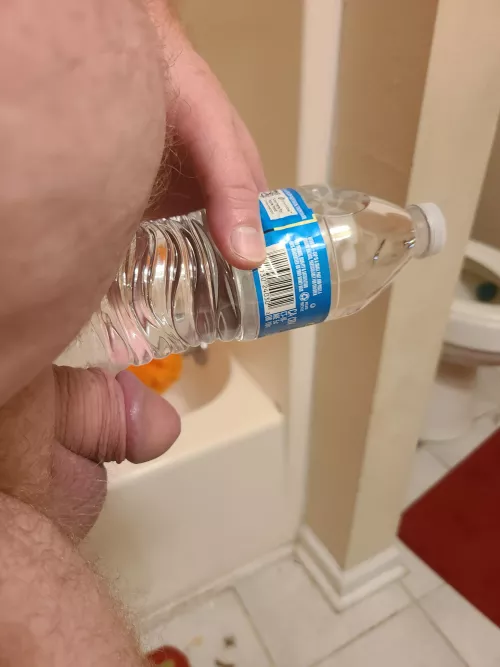 [28] someone told me to take the water bottle challenge...🙄