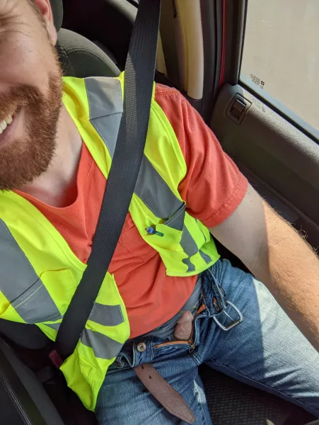 [35] stay safe out there. Wear high vis. Ride with a co-pilot who knows how not to use her teeth.