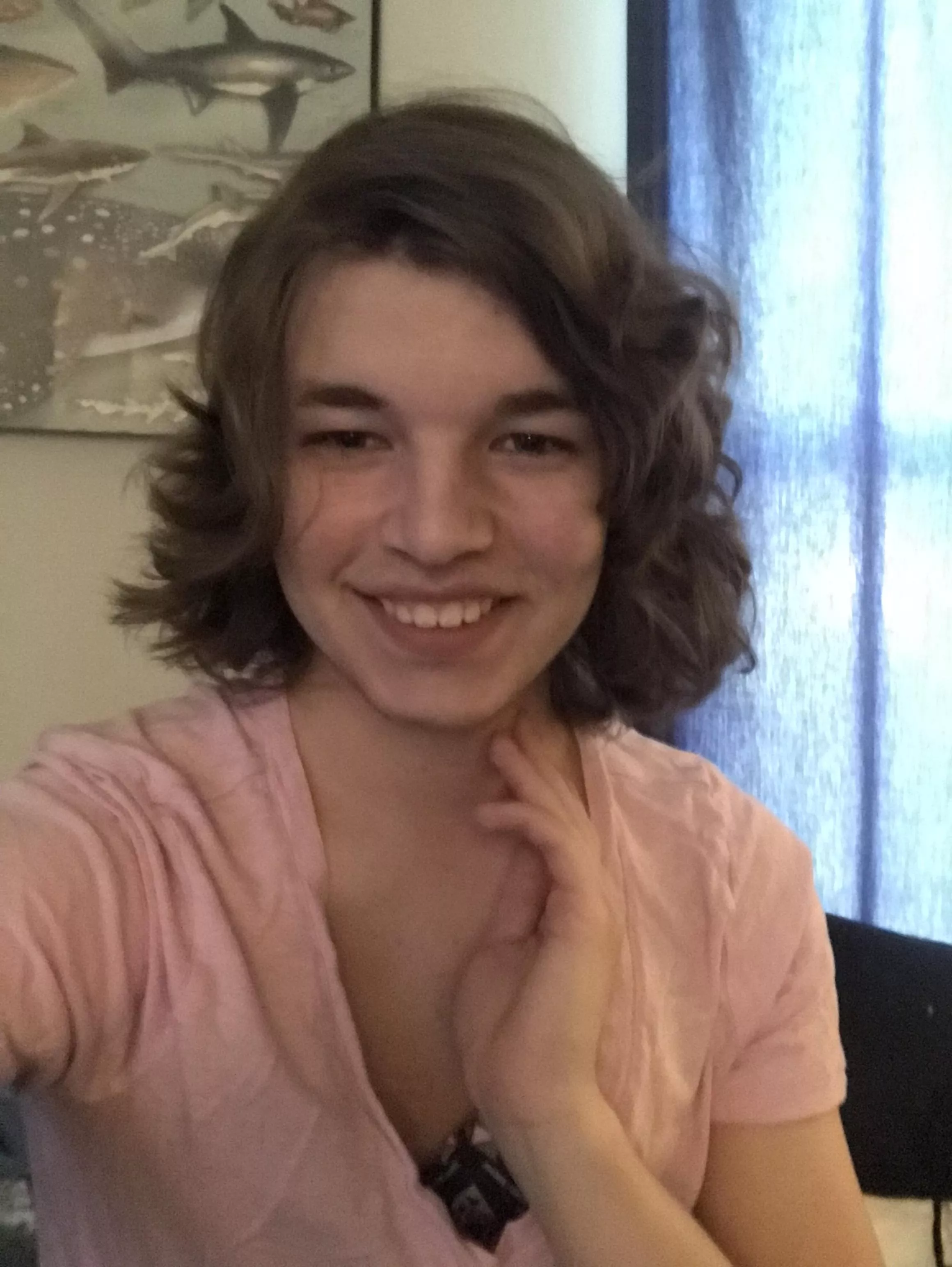 A bit insecure about my smile, but alot of people said they think I should smile more often. Not sure I agree, but here it is. A bit insecure about my smile, but alot of people said they think I should smile more often. Not sure I agree, but here it is.