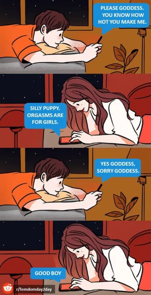 A Femdom love story (a.k.a. A day in the life of my Goddess and I)