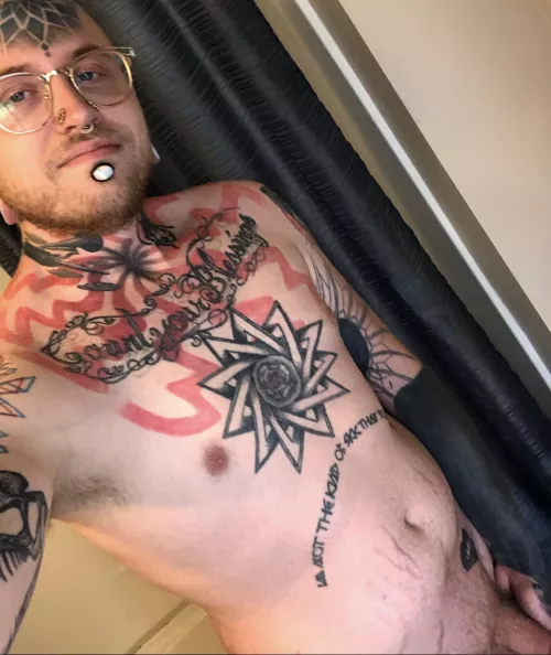 A lot of people ask me if my forehead tattoo hurt. PSA, it did.