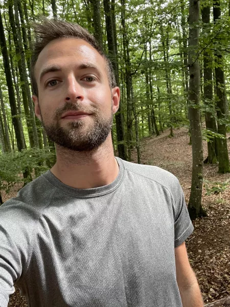 A run in the forest 🌿