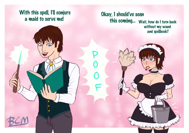 A Wish Maid Real by BlueClayMan