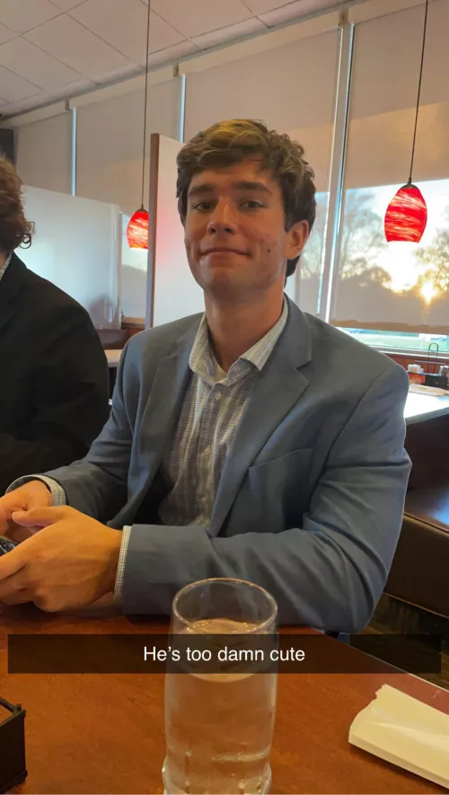 And he knows it too…