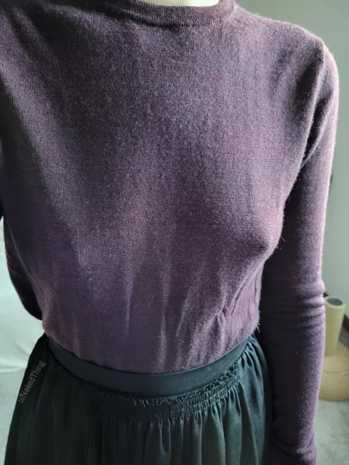 And this I why I HAVE to wear a bra in public despite my breasts being so small