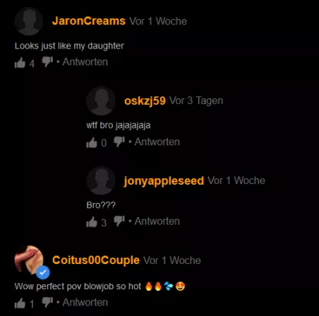 ...and you stay for the comments