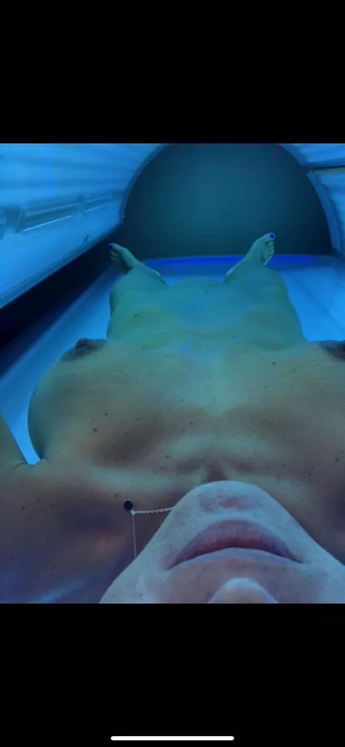 Anyone else feel naughty when they tan??