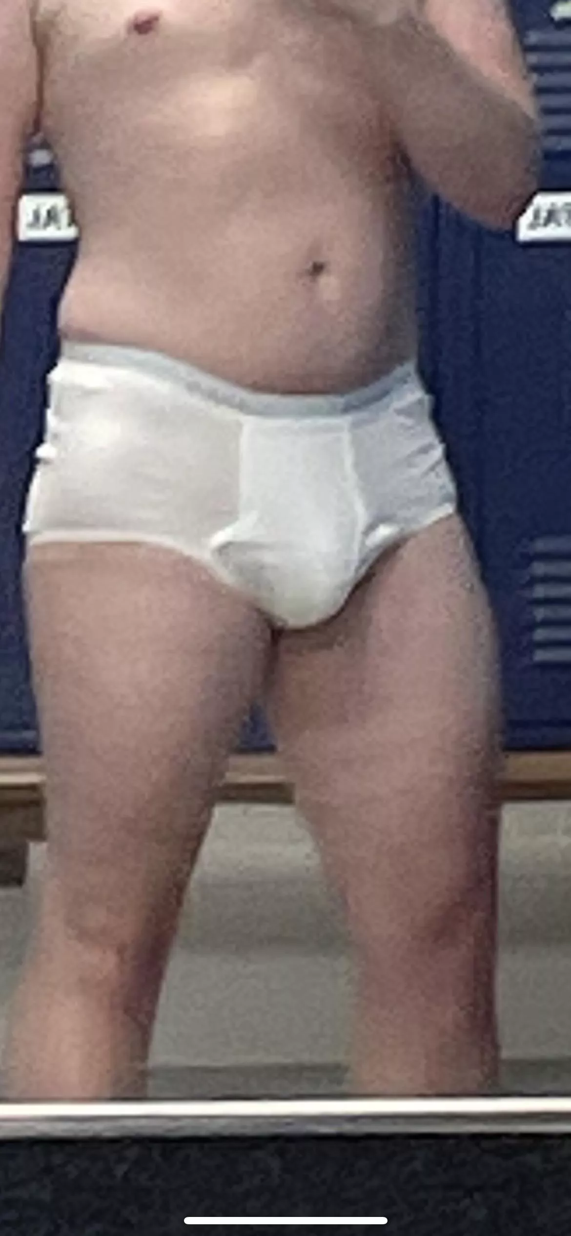 Are locker rooms considered public? Most guys don’t change in them these days anyways. DMs open