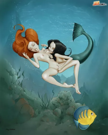 Ariel and a friend