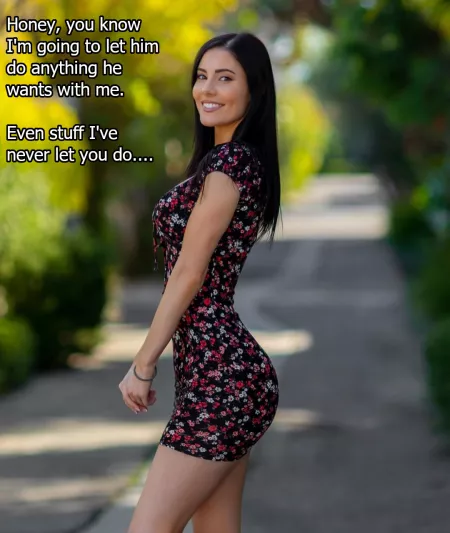 As long as you tell me about it later....