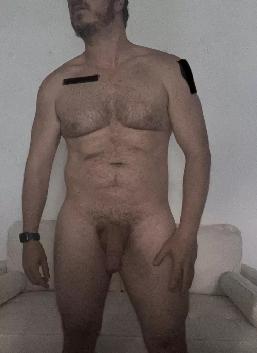 As you can see, I saved a spot for us on the couch