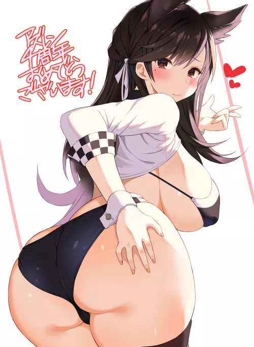 Atago's nice butt