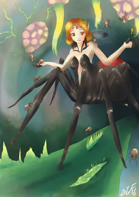 August the Black Widow