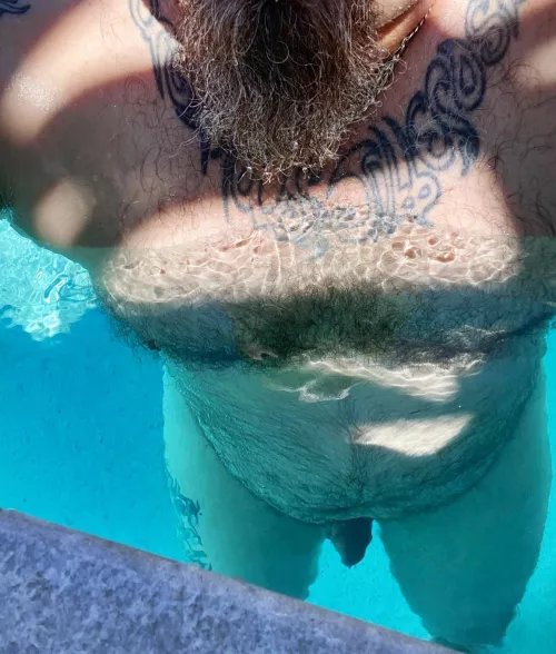 Awesome day for a swim.