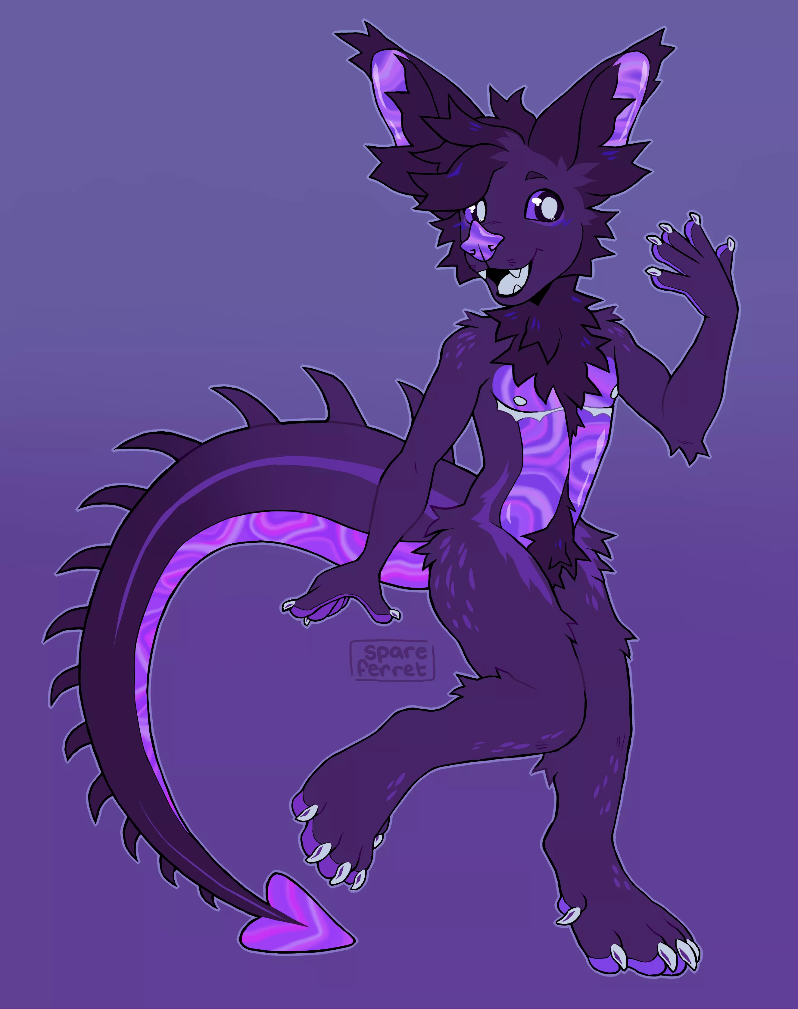 bat dragon! (art by me, spareferret on twitter) bat dragon! (art by me, spareferret on twitter)