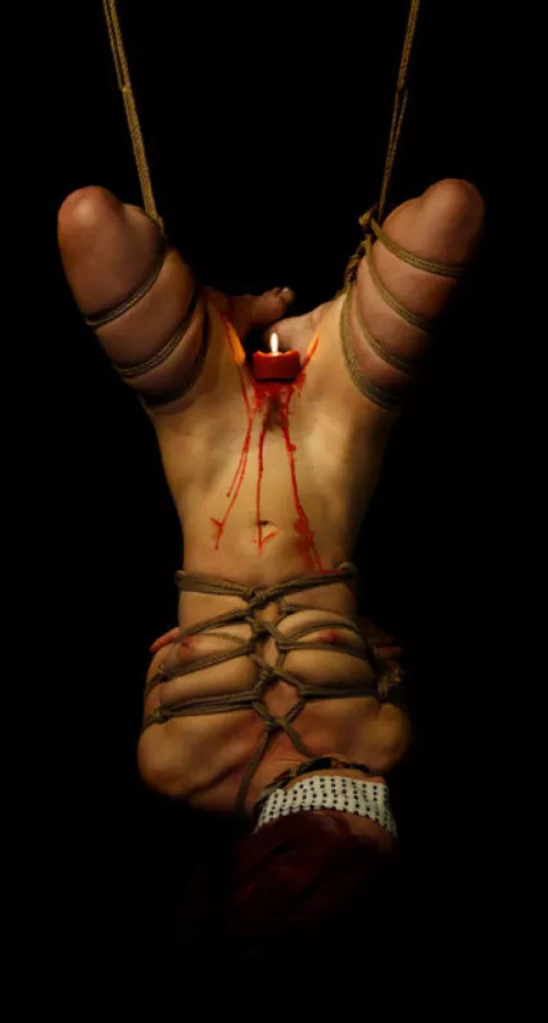 Beautiful candle chandelier