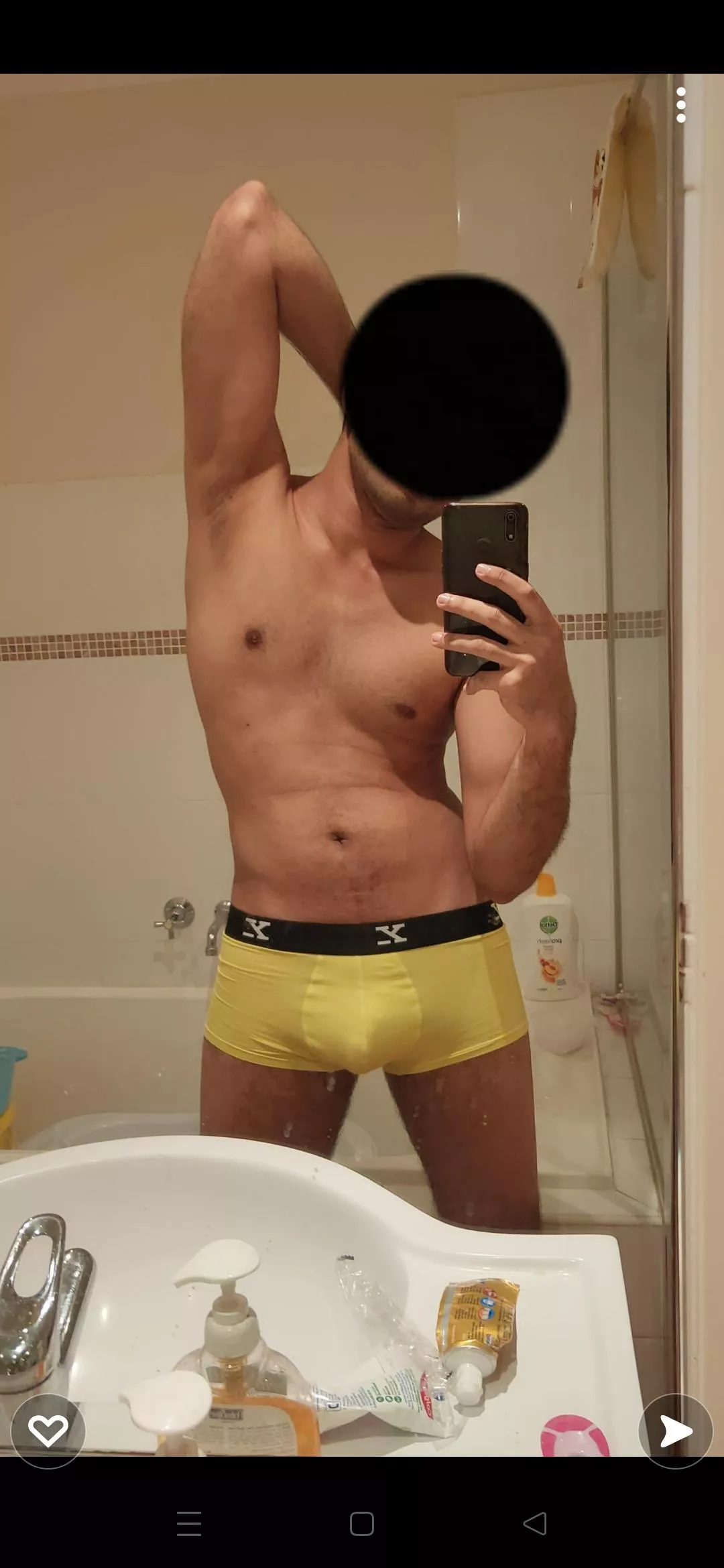 Because I like yellow 💛. Should I try thongs?