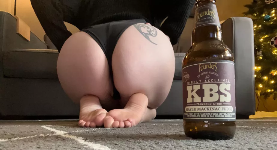 Beer and booty.