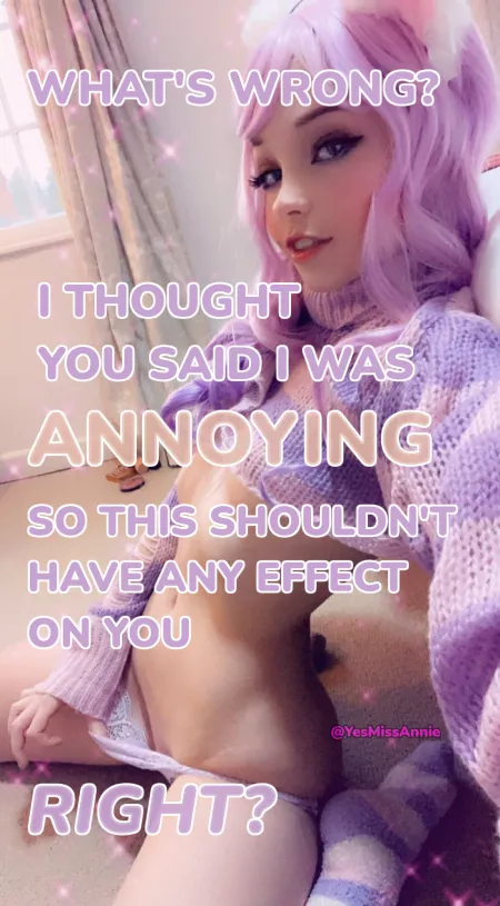 Belle Delphine’s never going to let you live it down…[femdom][humiliation]