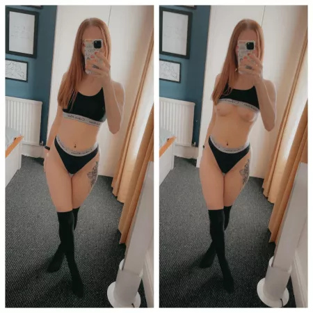 Black knee highs 😈