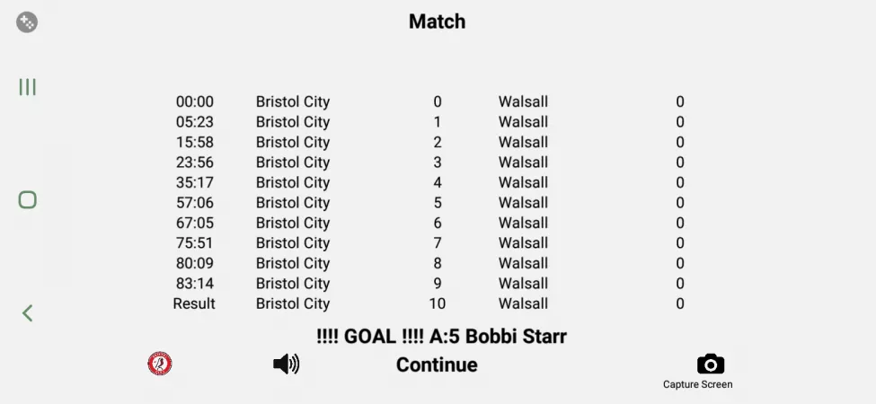 Bobbi's last goal came in a whopping 10-0 win against Walsall. So proud of her!