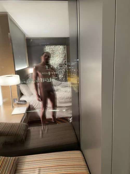 Bored in hotel, let’s get exposed