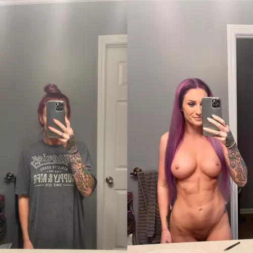 Can I borrow your t-shirt? Or leave it off 😏