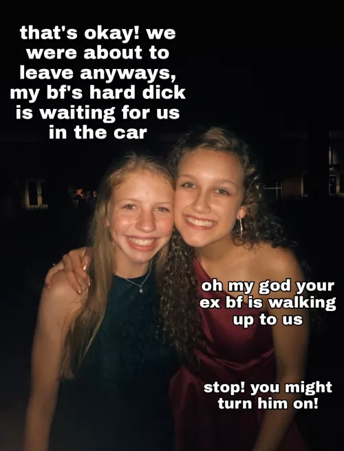 Can I join? Fine I'll just listen outside the car