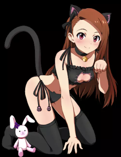 Catgirl and bunny