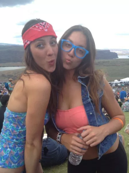 Chelsea Green and a friend